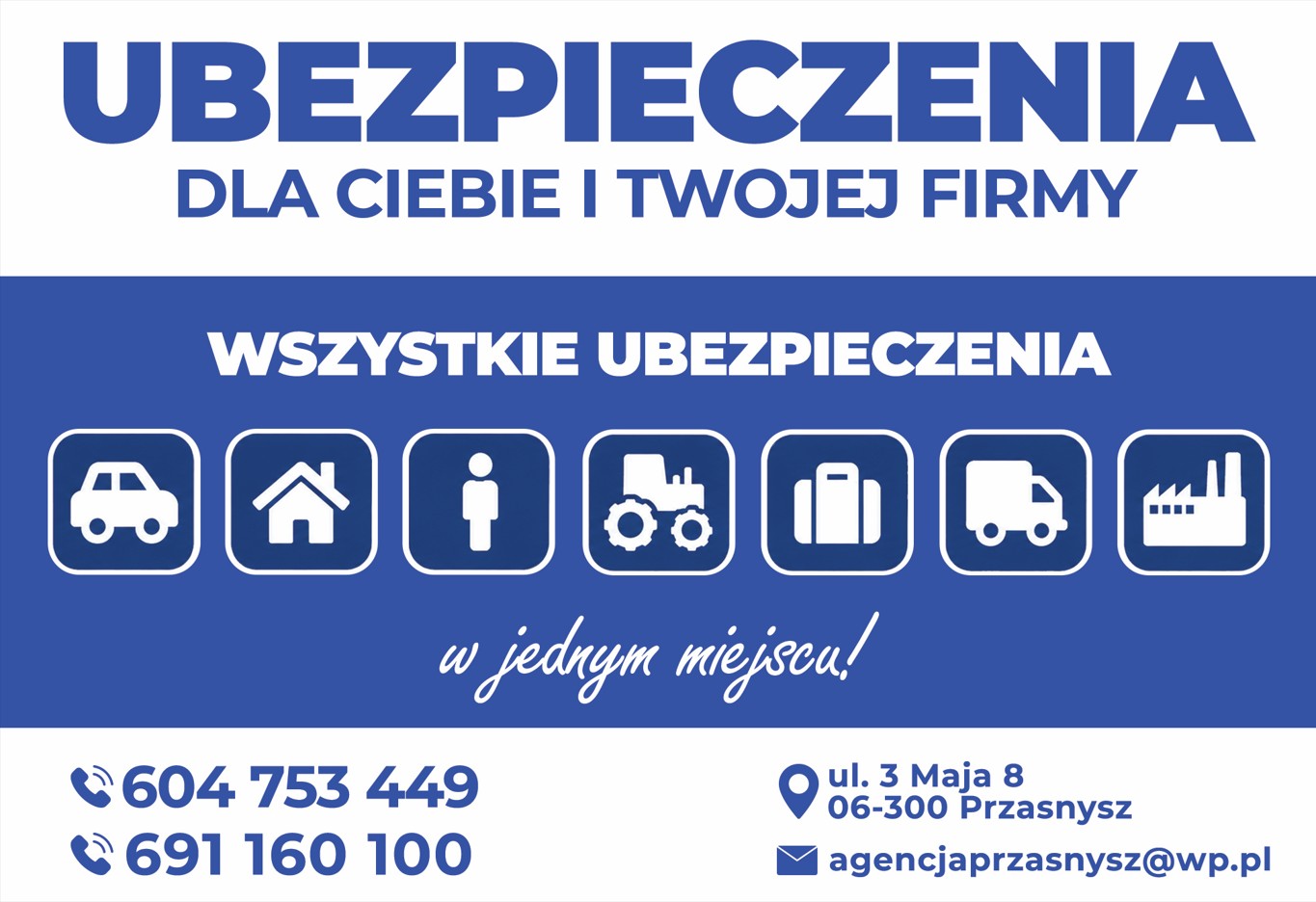 ubezpieczenia domów PRZASNYSZ